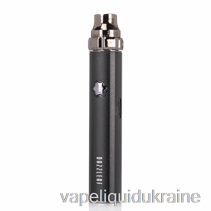 Vape Liquid Ukraine DAZZLEAF SQUARii Top Twist 510 Battery Black